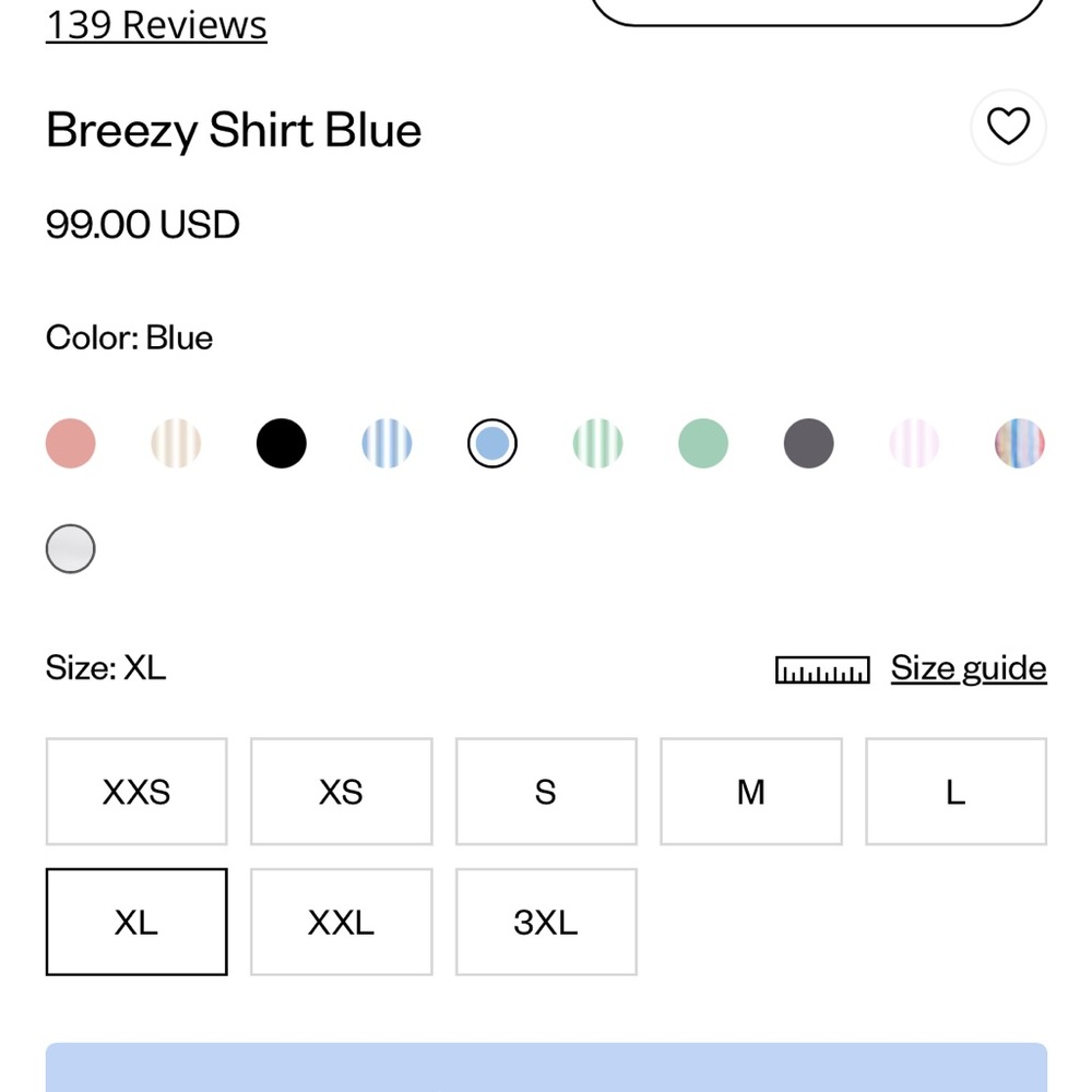 Djerf Avenue Breezy Shirt BLUE